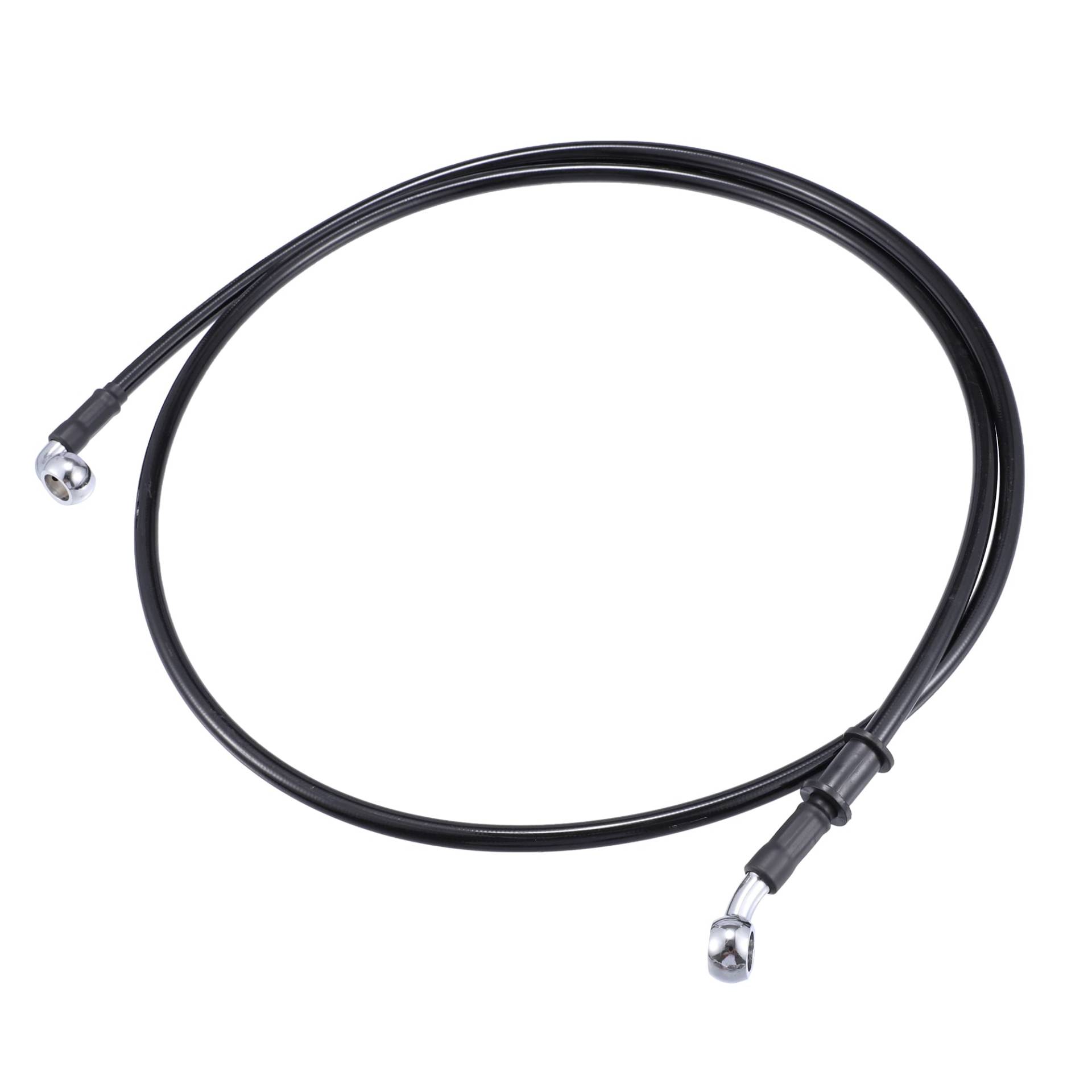 X AUTOHAUX Auto Hydraulische Bremsleitung Ölschlauch Rohrverschraubung 28°90°AN3 M10 Schwarz 150cm X AUTOHAUX Auto Hydraulische Bremsleitung Ölschlauch Rohrverschraubung 28°90°AN3 M10 Schwarz 150cm von X AUTOHAUX