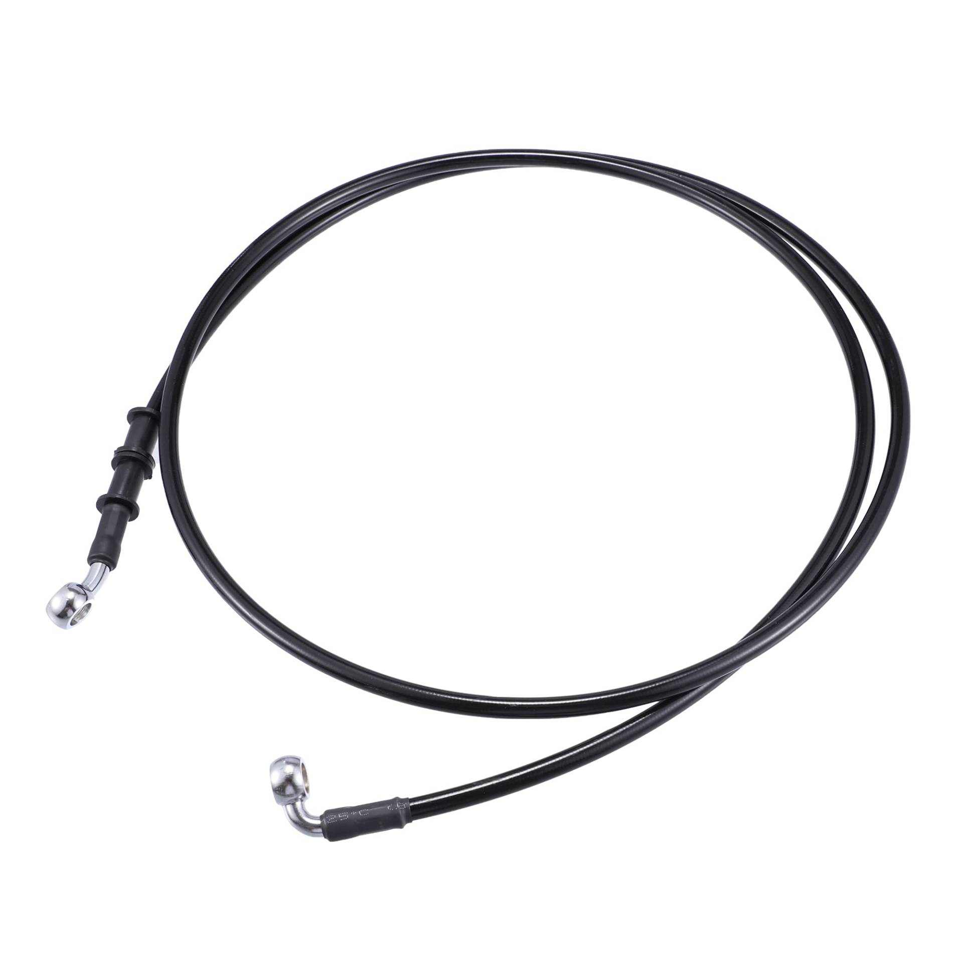 X AUTOHAUX Auto Hydraulische Bremsleitung Ölschlauch Rohrverschraubung 28°90°AN3 M10 Schwarz 170cm X AUTOHAUX Auto Hydraulische Bremsleitung Ölschlauch Rohrverschraubung 28°90°AN3 M10 Schwarz 170cm von X AUTOHAUX