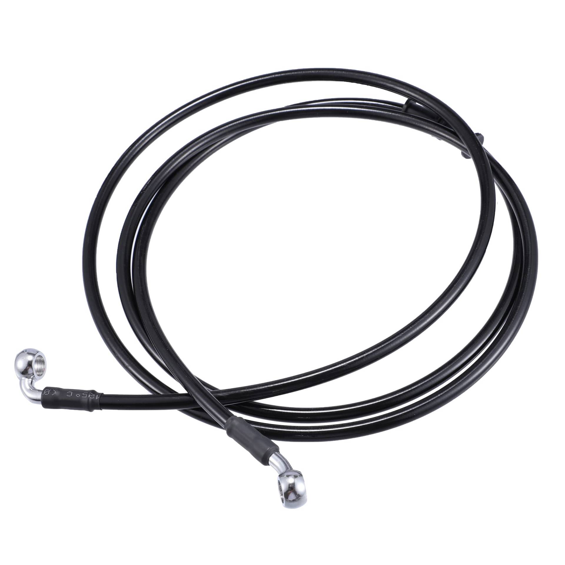 X AUTOHAUX Auto Hydraulische Bremsleitung Ölschlauch Rohrverschraubung 28°90°AN3 M10 Schwarz 210cm X AUTOHAUX Auto Hydraulische Bremsleitung Ölschlauch Rohrverschraubung 28°90°AN3 M10 Schwarz 210cm von X AUTOHAUX