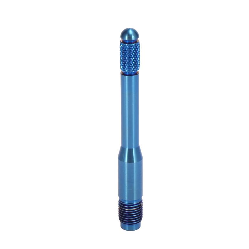X AUTOHAUX Auto Radausrichtung Stift Radaufhänger Führungswerkzeug M14x1.5 Blau von X AUTOHAUX
