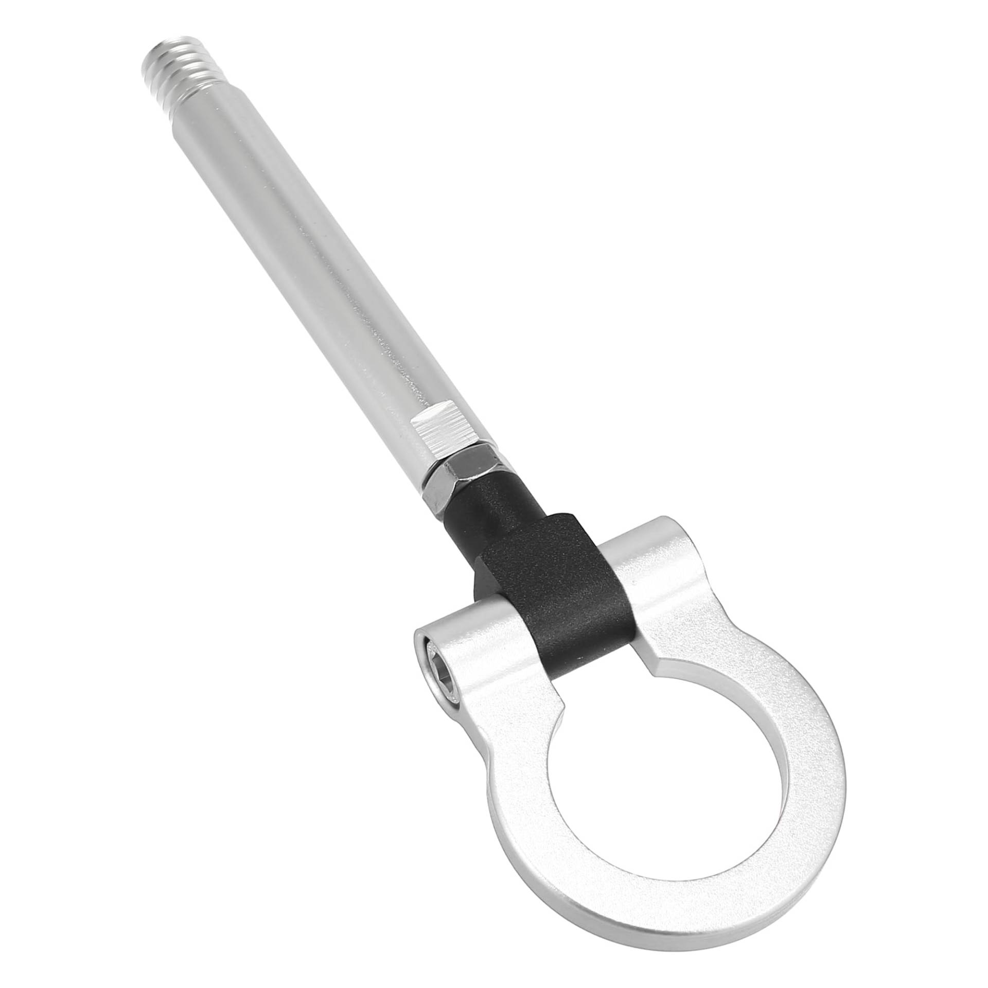 X AUTOHAUX Auto Runde Vorder Hinter Stoßfänger Abschlepphaken Silber Ton Aluminiumlegierung X AUTOHAUX Auto Runde Vorder Hinter Stoßfänger Abschlepphaken Silber Ton Aluminiumlegierung von X AUTOHAUX