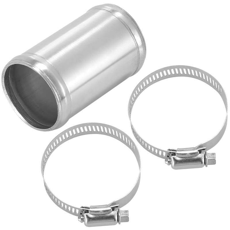 X AUTOHAUX Auto Schlauchverbinder mit 2 Schellen Außendurchm. 1.77" 45mm Länge 3" 76mm von X AUTOHAUX