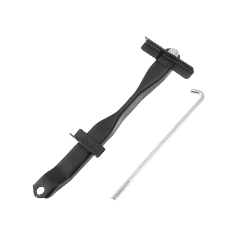 X AUTOHAUX Autobatterie Nieder Halten Montagehalterung 74404-35110 Metall Schwarz von X AUTOHAUX