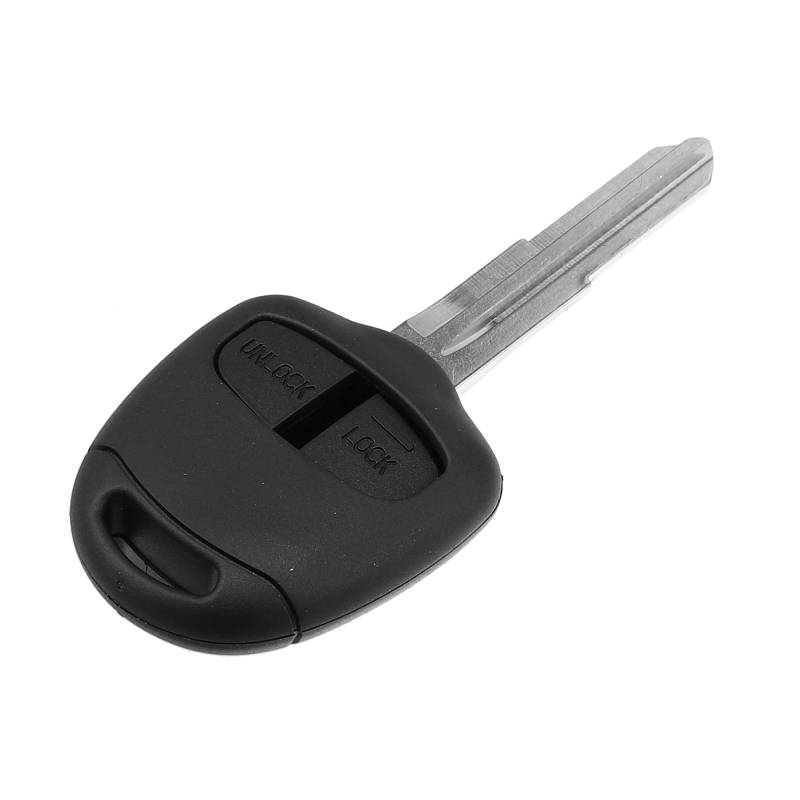 X AUTOHAUX Autoschlüssel Hülle 2 Tasten Fernbedienung Schlüssel Hülle Keyless Schlüsselhülle für Mitsubishi Outlander von X AUTOHAUX
