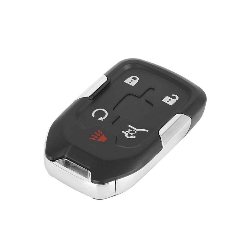 X AUTOHAUX 13584513 Autoschlüssel Hülle Auto Schlüssel Austausch Gehäuse 5 Tasten Fernbedienung Schlüsselhülle für GMC Terrain 2018 von X AUTOHAUX