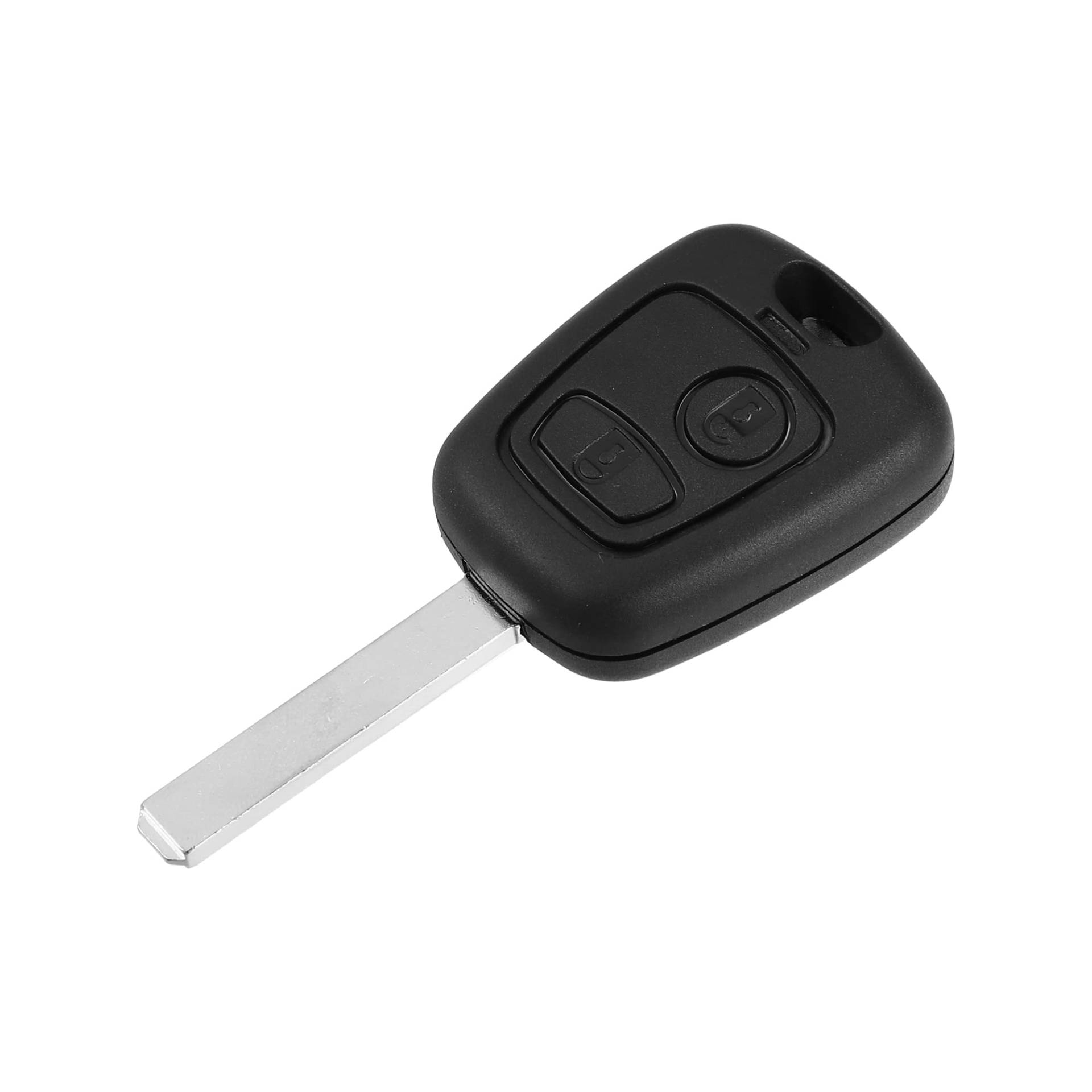 X AUTOHAUX CE0165 Auto Schlüsselgehäuse Autoschlüssel Hülle 2 Tasten Schlüssellos Fernbedienung Hülle von X AUTOHAUX