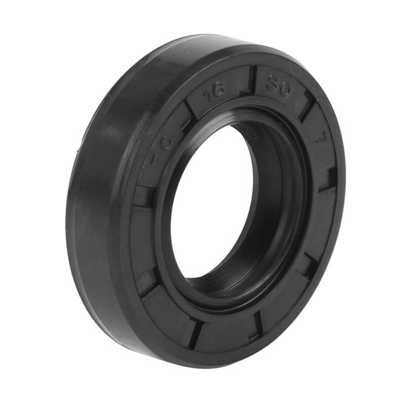 X AUTOHAUX TC Wellendichtring Dichtring Simmerring Gummi Doppellippe 16mm X 30mm X 7mm für Motorrad Kurbelwellen und Hydraulikpumpen von X AUTOHAUX