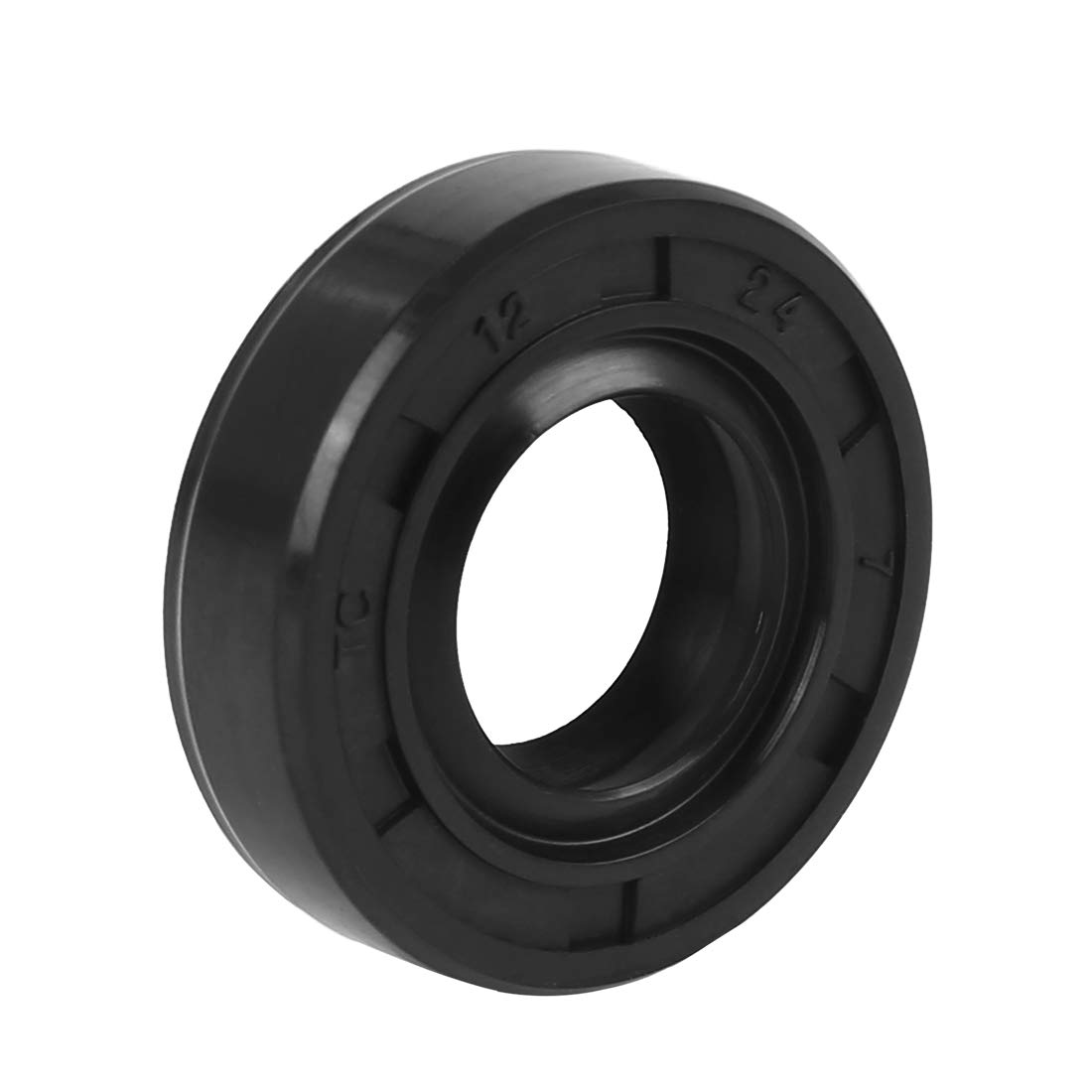 X AUTOHAUX TC Wellendichtring Dichtring Simmerring Gummi Doppellippe 12mm X 24mm X 7mm für Motorrad Kurbelwellen und Hydraulikpumpen von X AUTOHAUX