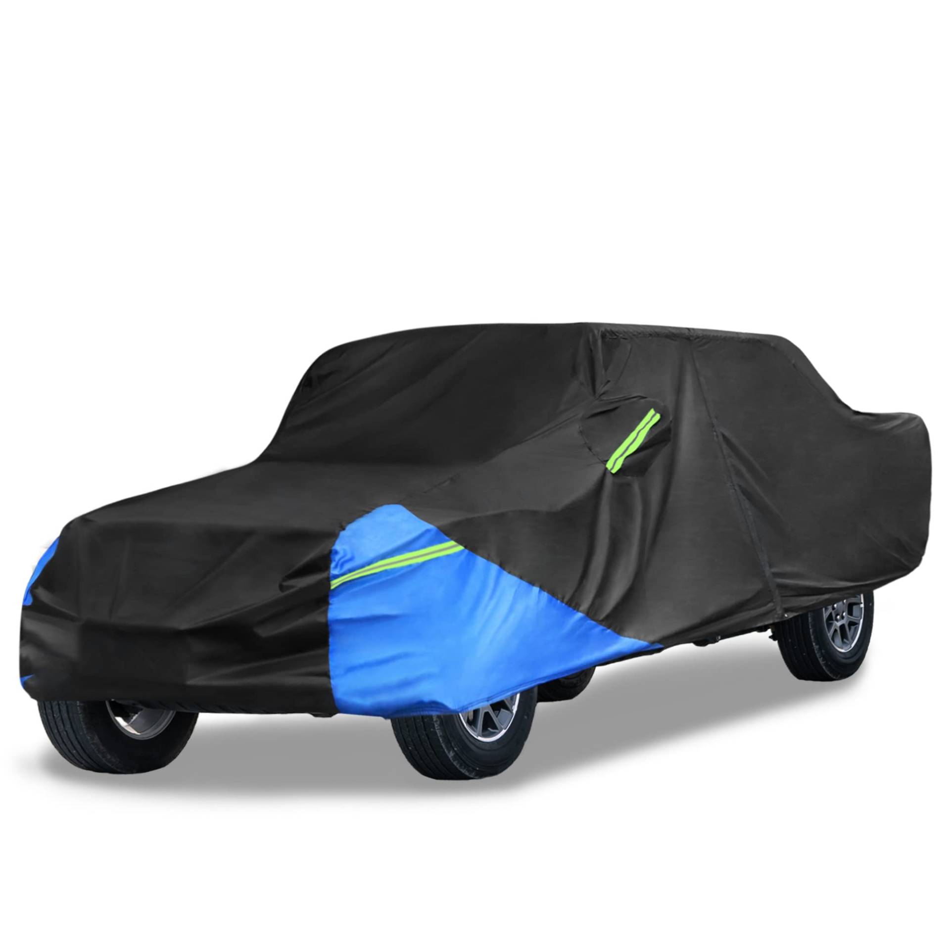 X AUTOHAUX LKW Autoabdeckung für Jeep Gladiator JT 2020 2021 2022 Outdoor Wasserdicht Sonne Regen Staub Wind Schneeschutz Schwarz Blau von X AUTOHAUX