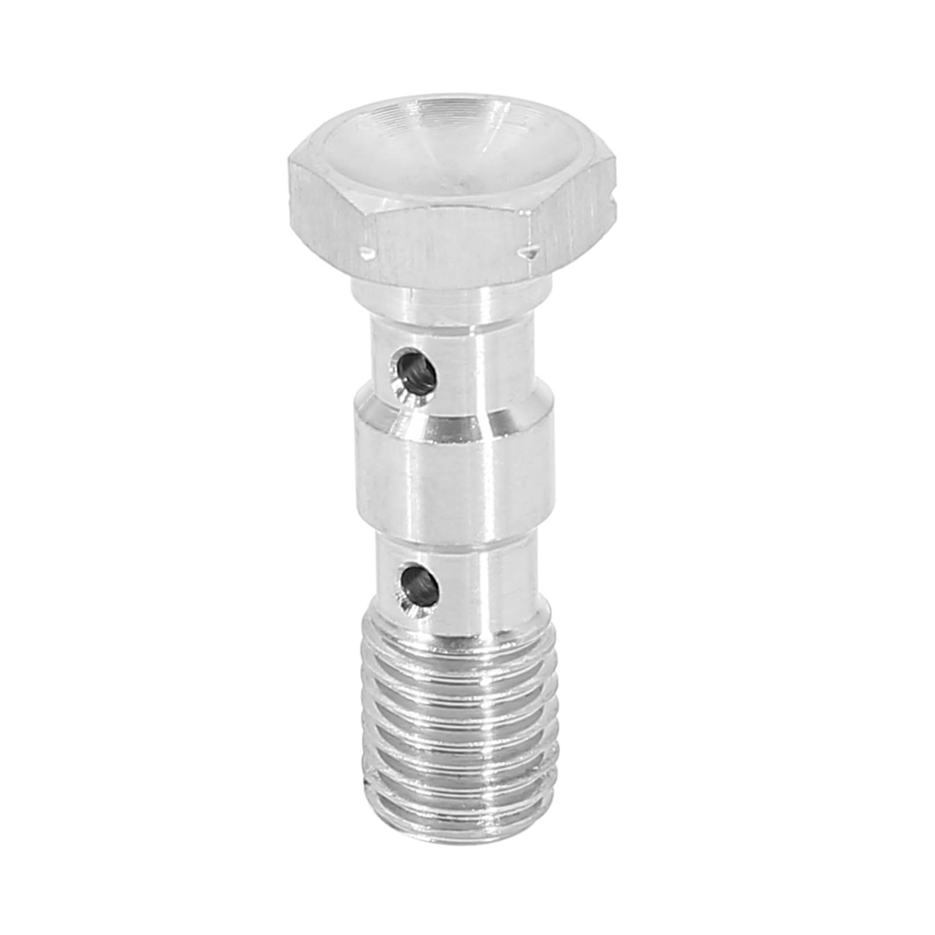 X AUTOHAUX Hohlschraube M10x1,25 Doppel Metrischer Gewinde Banjo Fitting Kraftstoffleitung Adapter X AUTOHAUX Hohlschraube M10x1,25 Doppel Metrischer Gewinde Banjo Fitting Kraftstoffleitung Adapter von X AUTOHAUX