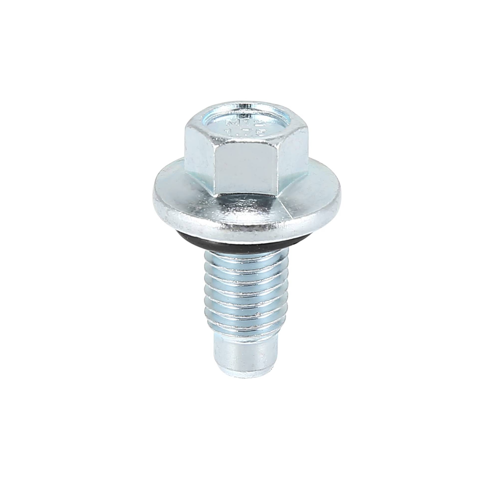 X AUTOHAUX M12 x 1,75 Stahl Motorölablassschraube mit Dichtring für Buick, silberfarben X AUTOHAUX M12 x 1,75 Stahl Motorölablassschraube mit Dichtring für Buick, silberfarben von X AUTOHAUX
