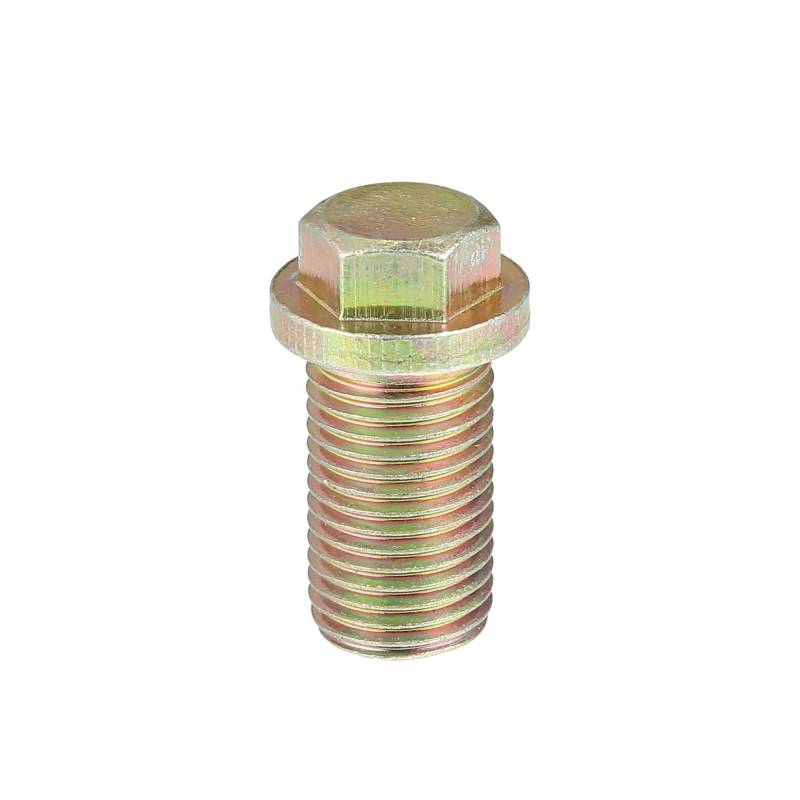 X AUTOHAUX M14 x 1,5 Ölablassschraube Sumpf Aluminiumlegierung Ersatz 6019970230 Ablassschraube Adapter Bronzeton von X AUTOHAUX
