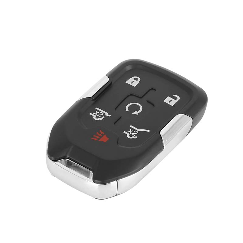 X AUTOHAUX Neues Auto-Ersatz Fernbedienung Schlüsselgehäuse Schwarz 13508280 für GMC Yukon 2014–2018 von X AUTOHAUX