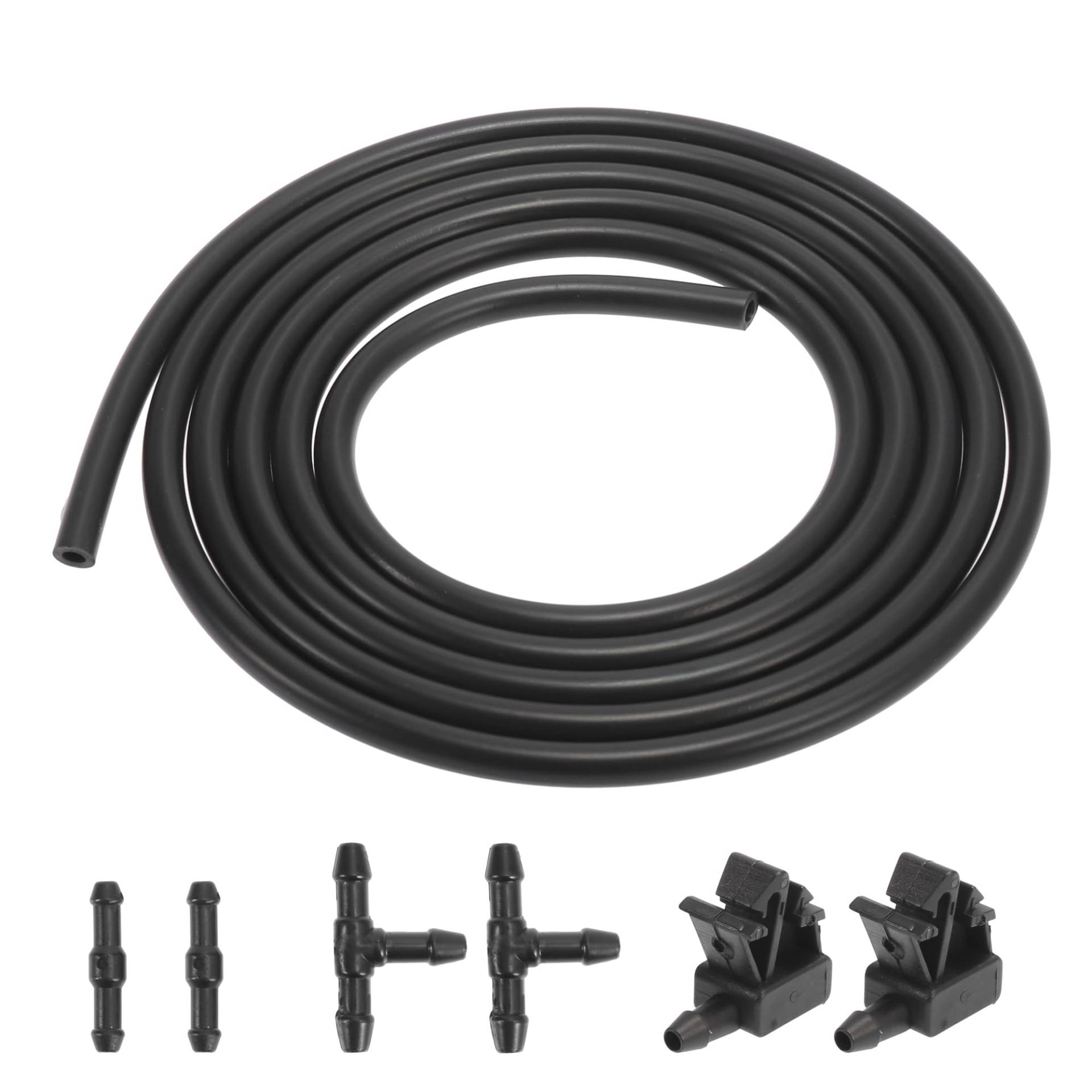 X AUTOHAUX Scheibenwischer Waschdüsen Scheibenwaschanlage Schlauch Kit 2m Wischwasserschlauch Scheibenwaschdüsen X AUTOHAUX Scheibenwischer Waschdüsen Scheibenwaschanlage Schlauch Kit 2m Wischwasserschlauch Scheibenwaschdüsen von X AUTOHAUX
