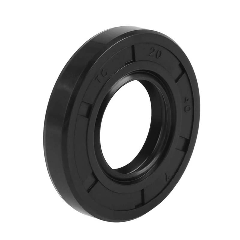 X AUTOHAUX TC Wellendichtring Dichtring Gummi Doppellippe 20mm X 40mm X 7mm für Motorrad Kurbelwellen und Hydraulikpumpen von X AUTOHAUX