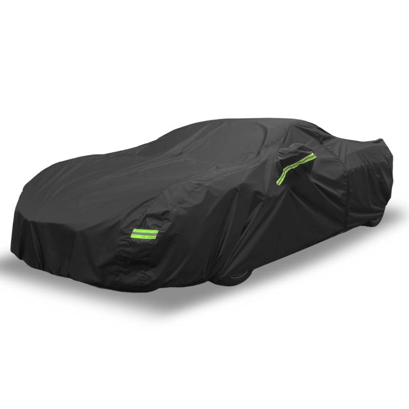 X AUTOHAUX Wasserdichte Autoabdeckung für Chevrolet Corvette C8 2020-2023 mit Reißverschluss von X AUTOHAUX