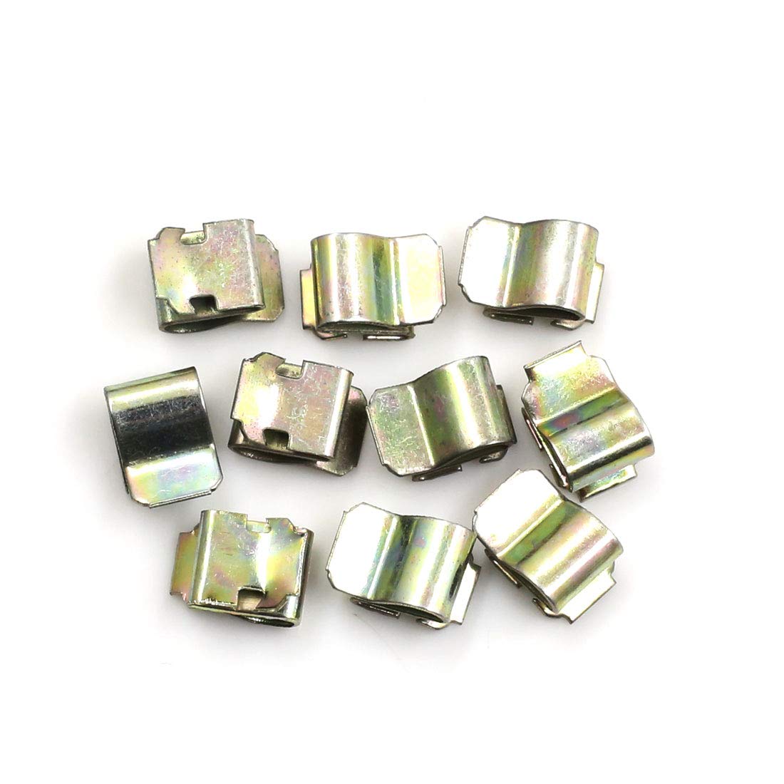 sourcing map 10 STK. Auto Armaturenbrett Halter Konsole Instrumententafel Metallclip 9x7mm sourcing map 10 STK. Auto Armaturenbrett Halter Konsole Instrumententafel Metallclip 9x7mm von X AUTOHAUX