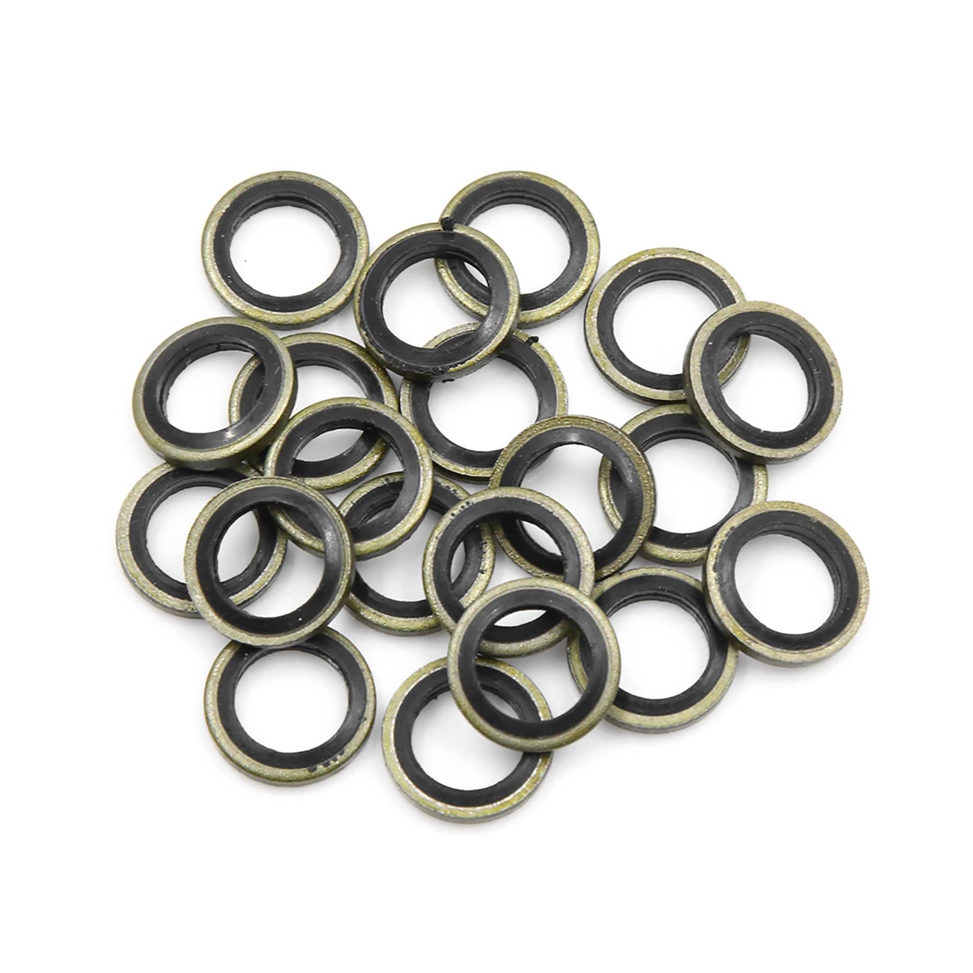 sourcing map 20stk. Öl Crush Dichtungsringe Ablassschraube Dichtring 10mm ID. 16mm AD. Auto sourcing map 20stk. Öl Crush Dichtungsringe Ablassschraube Dichtring 10mm ID. 16mm AD. Auto von X AUTOHAUX