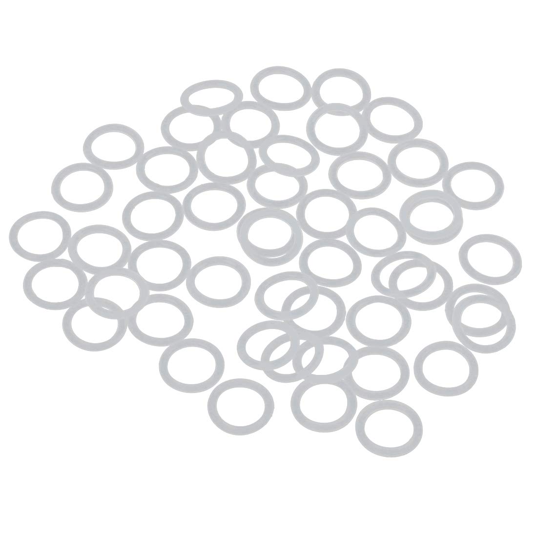 sourcing map 50 Stück Silikon O-Ringe, 12mm OD 9mm ID 1.5mm Breite VMQ Dichtung für Kompressor Ventile Rohr Reparatur, Weiß sourcing map 50 Stück Silikon O-Ringe, 12mm OD 9mm ID 1.5mm Breite VMQ Dichtung für Kompressor Ventile Rohr Reparatur, Weiß von sourcing map