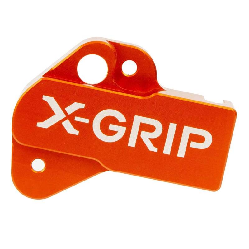 X-Grip Drosselklappen-Sensor-Schutz Aluminium Orange von X-Grip