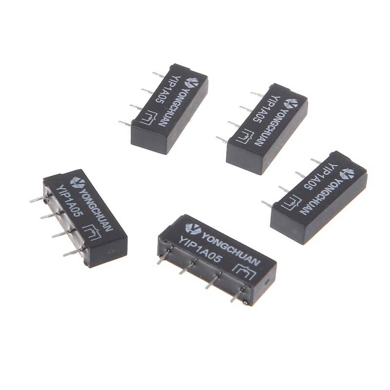 5 Stück 5 V SIP-1A05 Single Inline-4-polig für Pan-Wechsel von X-Institute
