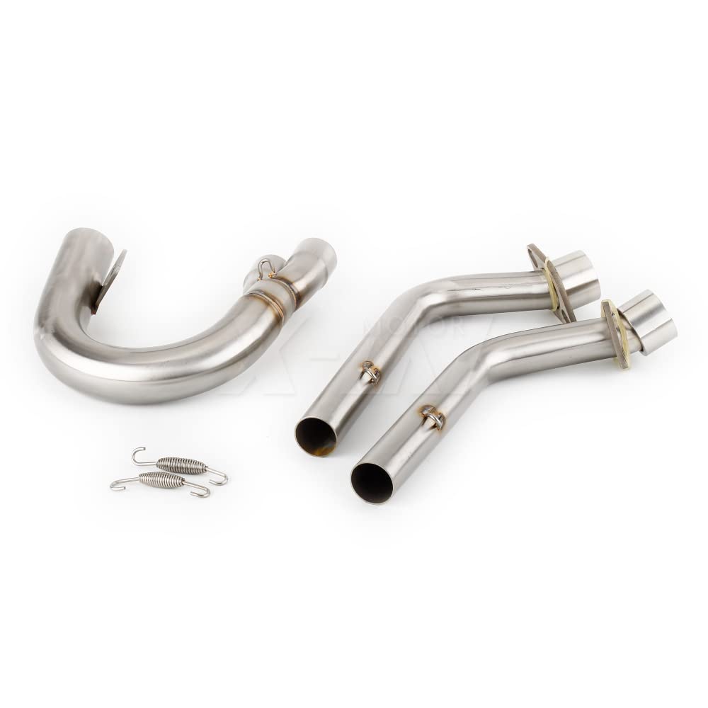 For Yamaha Rhino 660 YXR660FSE 4x4 Special Edition 2007, YXR660FSP 4x4 Sport Edition 2007 OEM 5UG-E4611-01-00 ATV Motorrad Auspuff Middle Link Pipe Abgaskrümmer For Yamaha Rhino 660 YXR660FSE 4x4 Special Edition 2007, YXR660FSP 4x4 Sport Edition 2007 OEM 5UG-E4611-01-00 ATV Motorrad Auspuff Middle Link Pipe Abgaskrümmer von X-LAI MOTOR