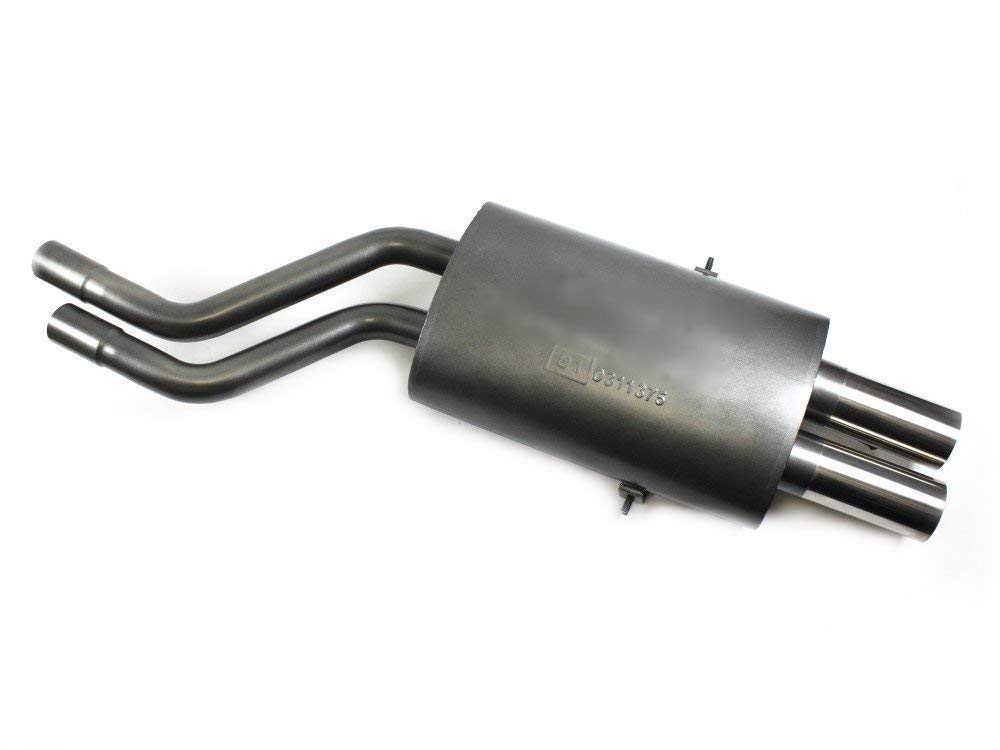 1026156 Sportauspuff 2x76mm rund scharf für 3er E46 320 323 325 328 330 EG ABE 1026156 Sportauspuff 2x76mm rund scharf für 3er E46 320 323 325 328 330 EG ABE von X-Parts