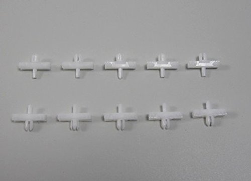 10x Zierleistenclips Halteklammern Zierleiste 1186550306 von X-Parts