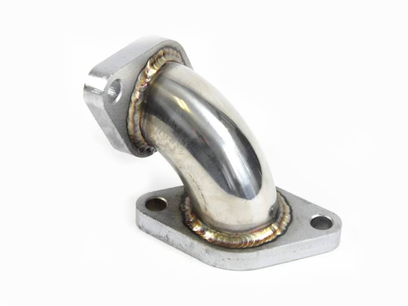 38mm Wastegate 90° Anschluss Bogen Flansch 2-Loch Tial Universal Turbo Exhaust 1016107 von X-Parts