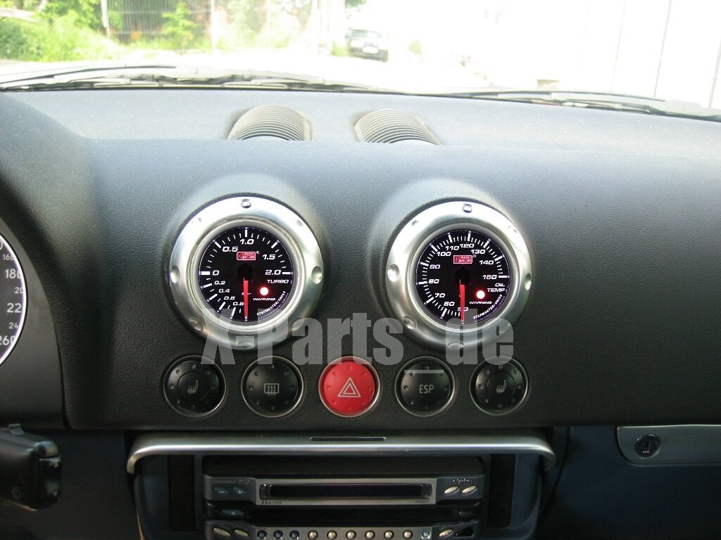 60mm Stepper TT Ladedruckanzeige + Öltemperaturanzeige 60mm Stepper TT Ladedruckanzeige + Öltemperaturanzeige von X-Parts