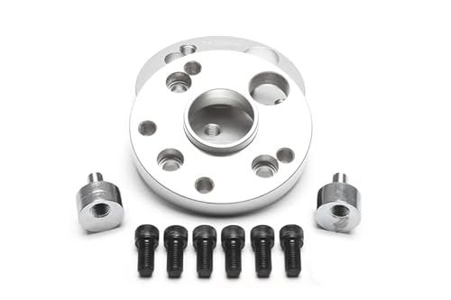 Adapterscheiben Lochkreisadapter aus Hochfestigkeitsaluminium gefertigt inklusive Schrauben zur Befestigung der Adapterscheiben X-Parts 4x100 auf 5x112 NLB 57,1mm (20mm) von X-Parts