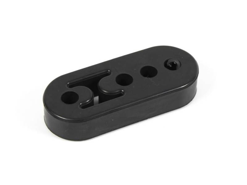 Auspuffgummi Halterung Verstärktem Polyurethan hitzefest Auswahl in Blau Schwarz XL für Autos SUVs CRV Lastwagen Transporter (Schwarz, XL) von X-Parts