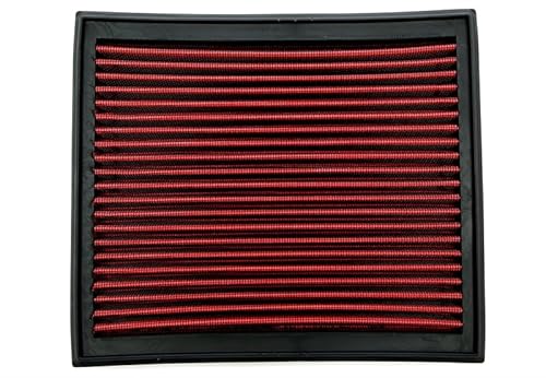 Sportluftfilter Luftfilter Einsatz im Luftfiltergehäuse 233 x 205 x 25 mm Baumwollfilter eintragungsfrei auswaschbar für DA_ BA 2.5ST C30 C70 S40 S60 S80 V40 V50 V60 V70 XC70 Ref.Nr. 30637444 von X-Parts