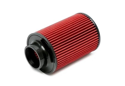 Sportluftfilter Luftfilter rund-zylindrisch Offen Baumwollfilter Sport rot 60mm + 70mm + 75mm universell Länge 205mm 10228341 von X-Parts
