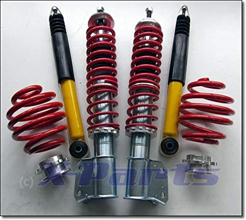 X-Parts Gewindefahrwerk für Renault Clio 2 Typ B 1998-2005 mit ABE 10-70 mm von X-Parts