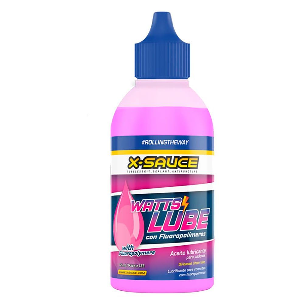 X-Sauce Watts Lube Kettenschmiermittel, 125 ml, Pink X-Sauce Watts Lube Kettenschmiermittel, 125 ml, Pink von X-Sauce