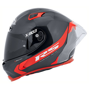 X-lite X-803 RS Carbon Hot Lap Red, Integralhelm Rot von X-lite