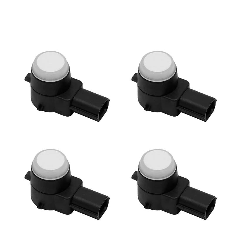25855506 PDC Einparkhilfe Rückfahrassistent Stoßstange 4 STÜCKE Weiß, Für GM, Für Chevrolet, Für Cadillac Escalade Cts von XACCBBA