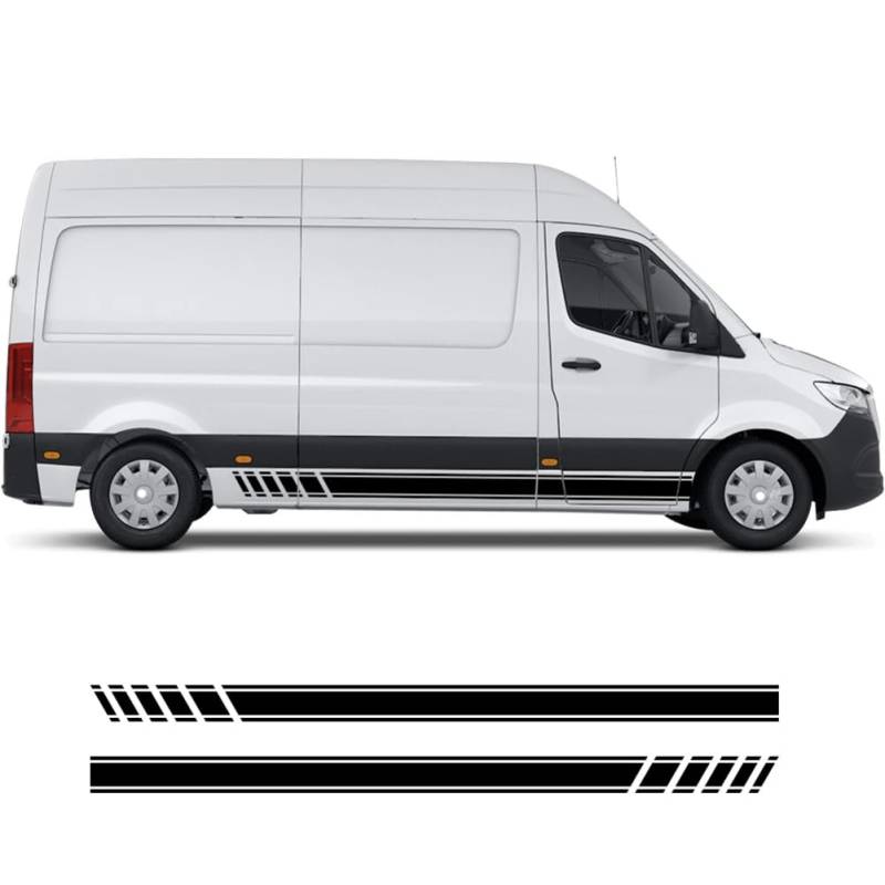 Autoaufkleber, für B=ENZ Sprinter W903 W906 W907 Wohnmobilstreifen Camper Van DIY Grafikdekor Aufkleber Autozubehör von XACCBBA