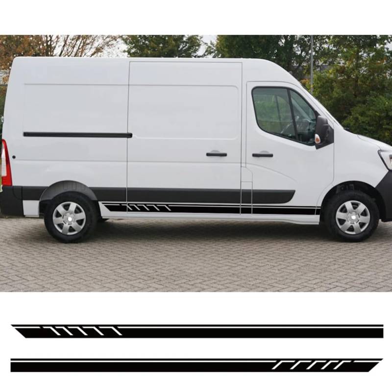 Autotür-Seitenaufkleber, Für R=enault Master 1 2 3 Mk2 MK3 Day Van Camper Wohnmobil Streifen Aufkleber Umbau Tuning Zubehör von XACCBBA