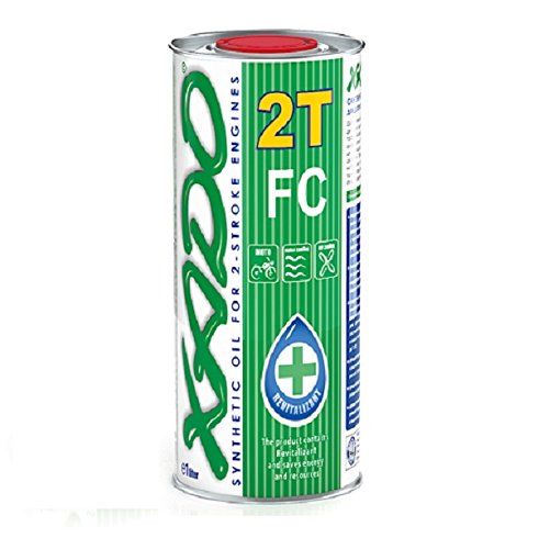 XADO 1 Liter Atomic Oil 2T FC Motorenöl 2-Takt API TC JASO FC/FD ISO-L-EGD von XADO