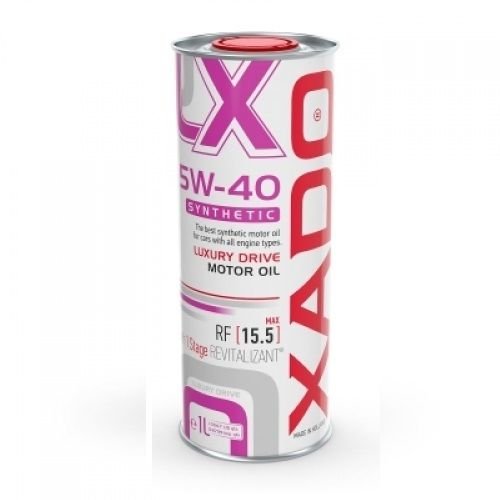 XADO Motor-Öl 5W-40 Synthetisch - Luxury Drive mit 1 Stage Revitalizant Additiv - 1 Liter von XADO