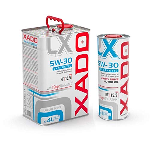 XADO Set - 1X 5W-30 Luxury Drive Motorenöl 4L + 1X 5W-30 Luxury Drive Motorenöl 1L von XADO