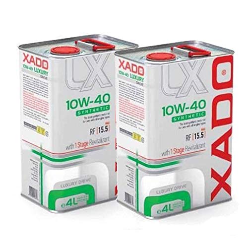 XADO Set - 2X 10W-40 Luxury Drive Motorenöl 4L von XADO