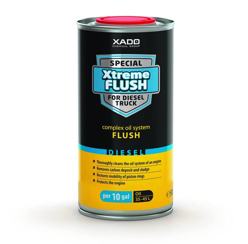 XADO Xtreme Flush für Diesel LKW Truck Öl System Reiniger -Additiv- von XADO