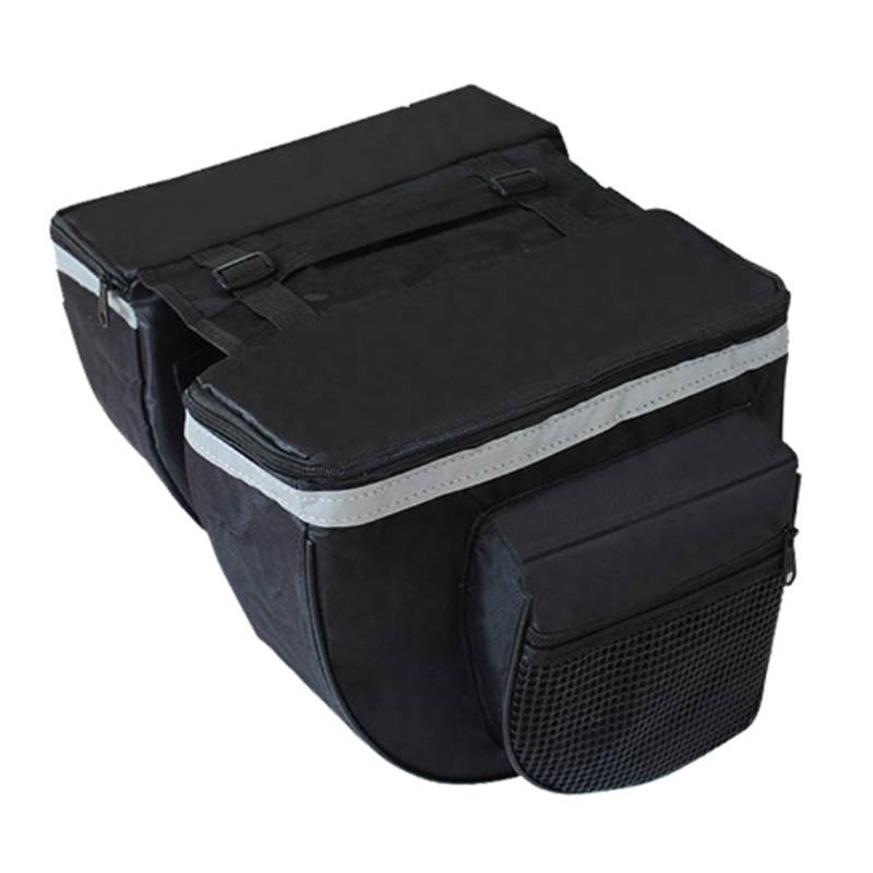 XAGMODSHN Roadbike Heckträger Bag Doppelseite Fahrräder Sättel Beutel Große Kapazität PALTENS Bag Für Lebensmittelpendler Reise von XAGMODSHN