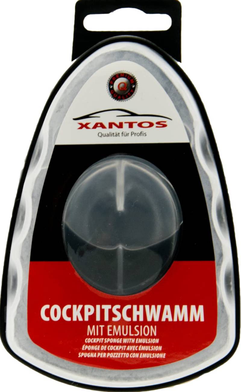 XANTOS Cockpitschwamm in der Box mit Spender von XANTOS