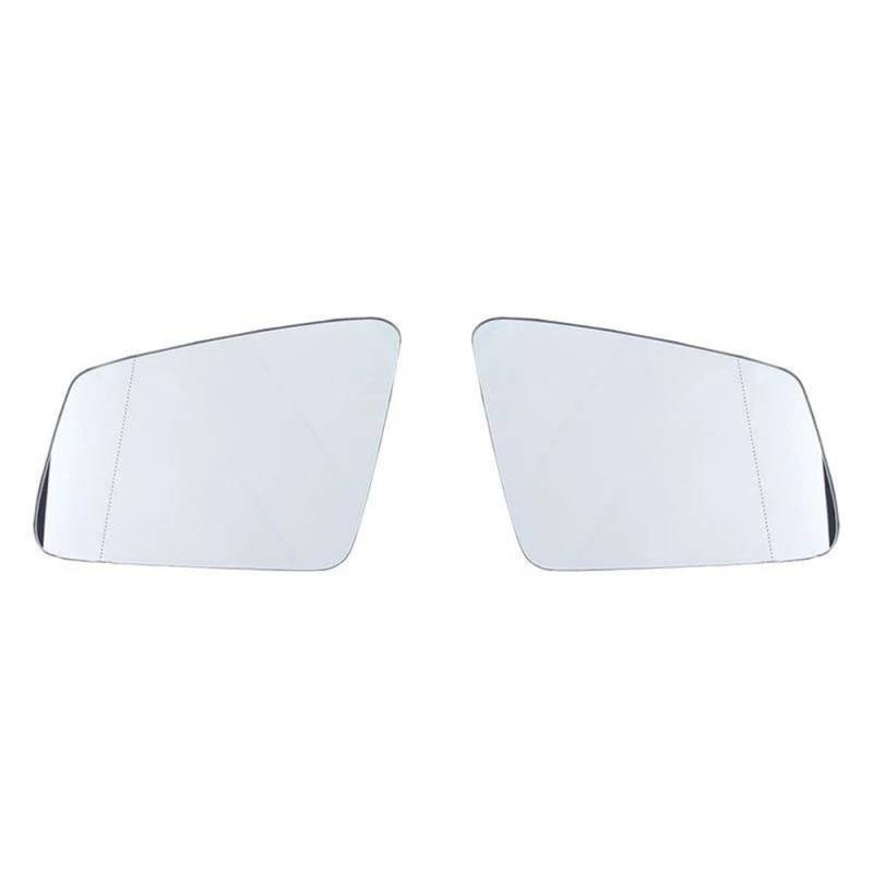 Außenspiegel Glass Für CLA Klasse Für C117 2014-2017 Auto Links Rechts Beheizte Flügel Hinten Spiegel Glass Seite Rückansicht(A Pair) von XARNUH