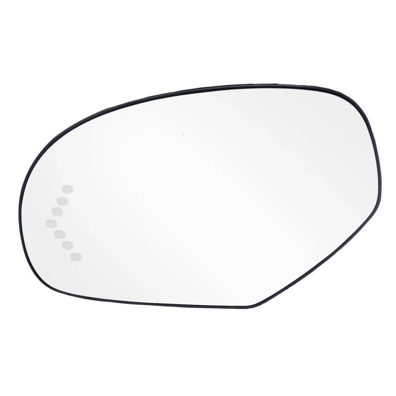 Außenspiegel Glass Für Sierra 3500 HD 2008-2013 Links Rechts Seite Flügel Spiegel Glass Beheizte Rückansicht Platte Tür Flügel Rückspiegel(Left) von XARNUH