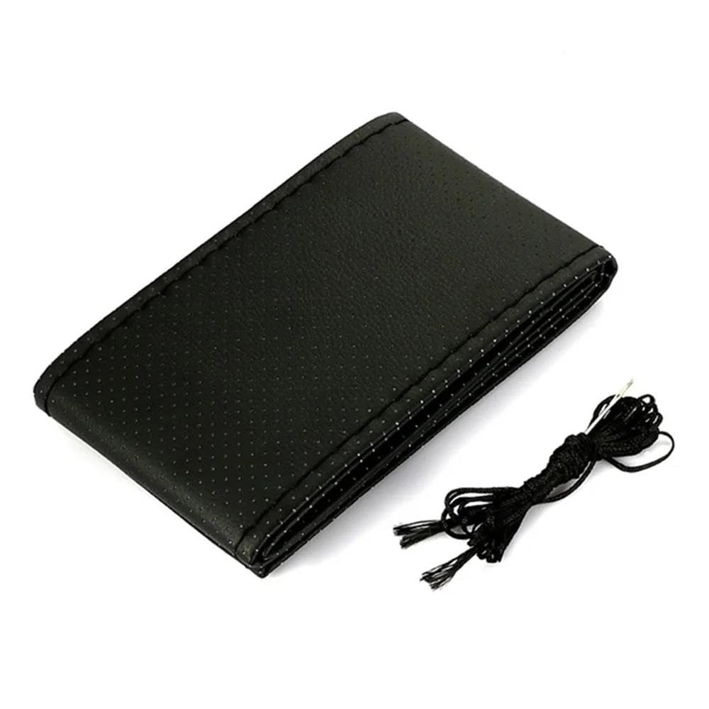 Auto Lenkrad Abdeckung Auto Lenkrad Abdeckung Schutz Auto Zubehör LenkradhüLlen(Black) von XARNUH